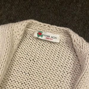 Fanm Mon Hand-knit cardigan